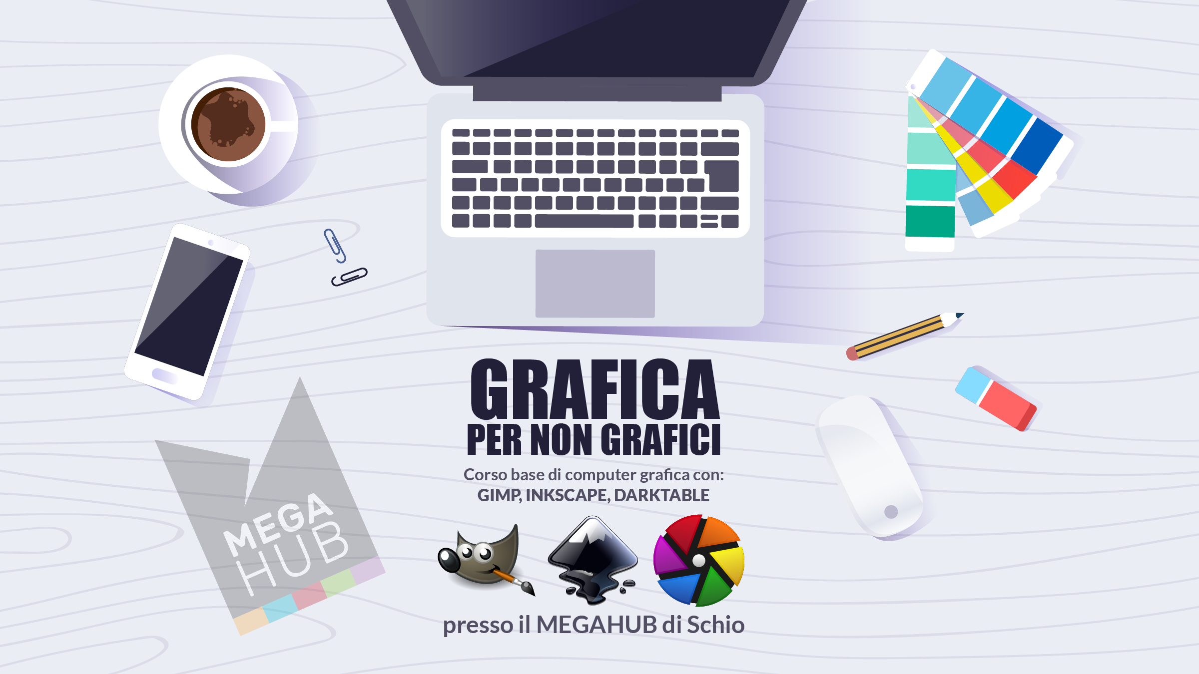 Corso di Grafica per non Grafici con strumenti Open Source